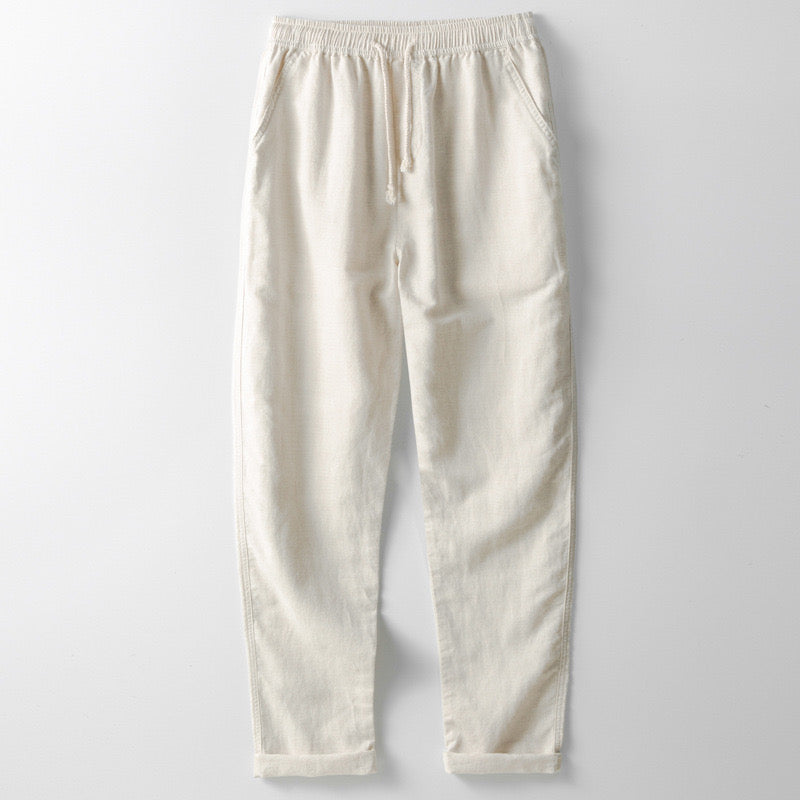 Pantaloni di lino SANTORINI