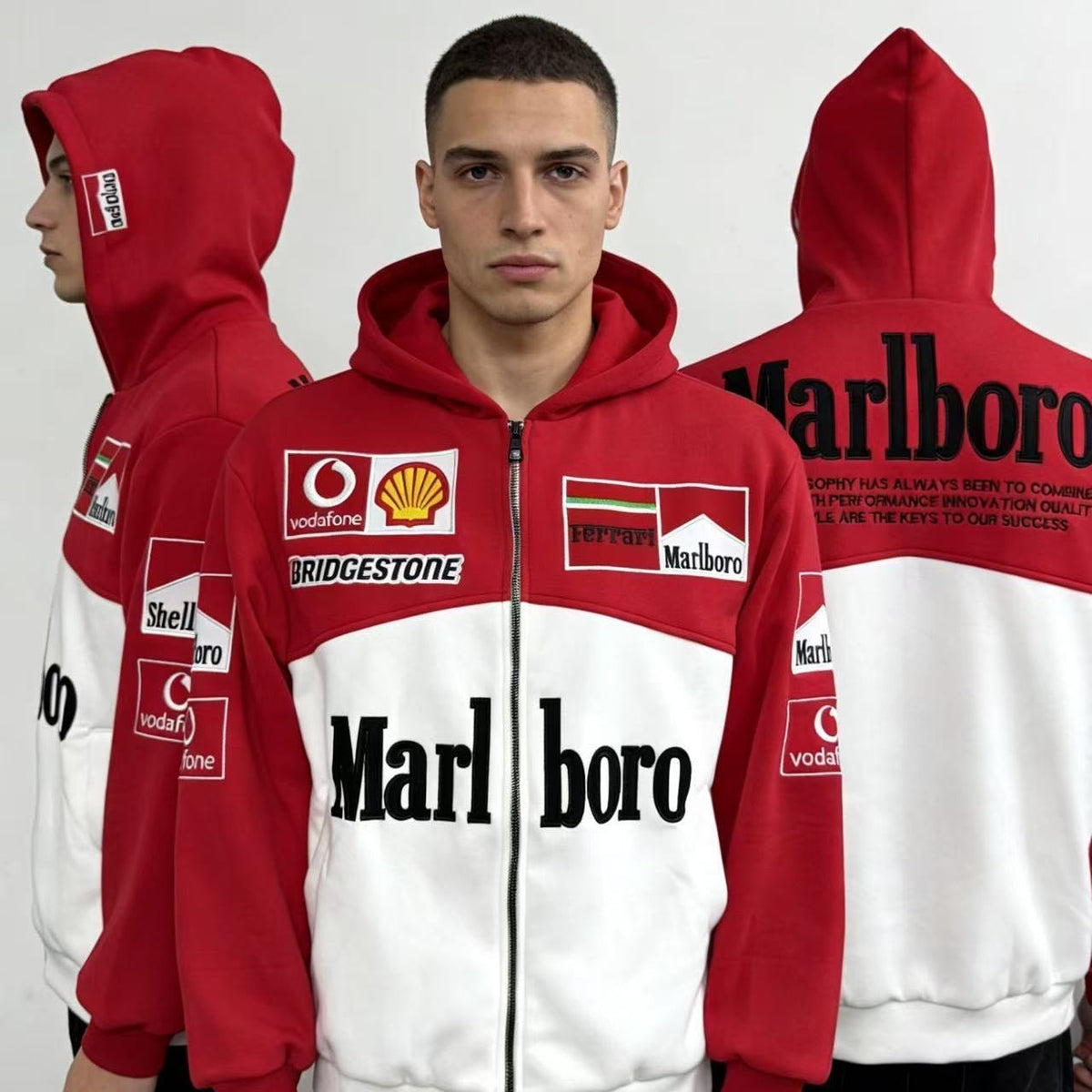 F1 Racing Ferrari Team Hoodie -1