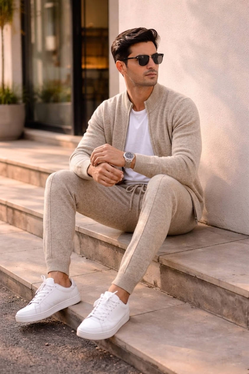 COMPLETO IN PURA LANA MERINO EXTRAFINE