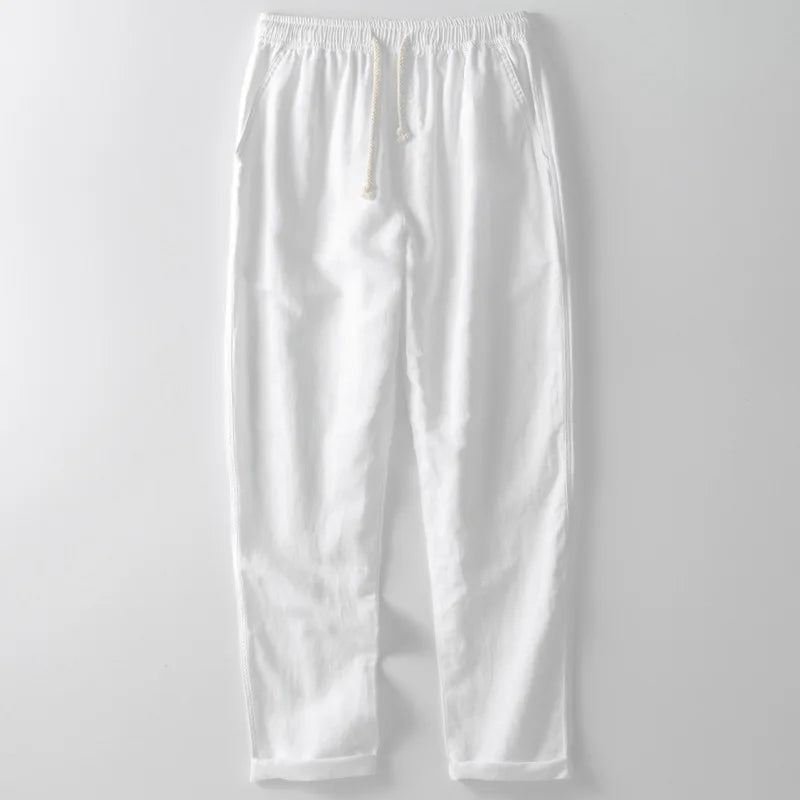 Pantaloni di lino SANTORINI