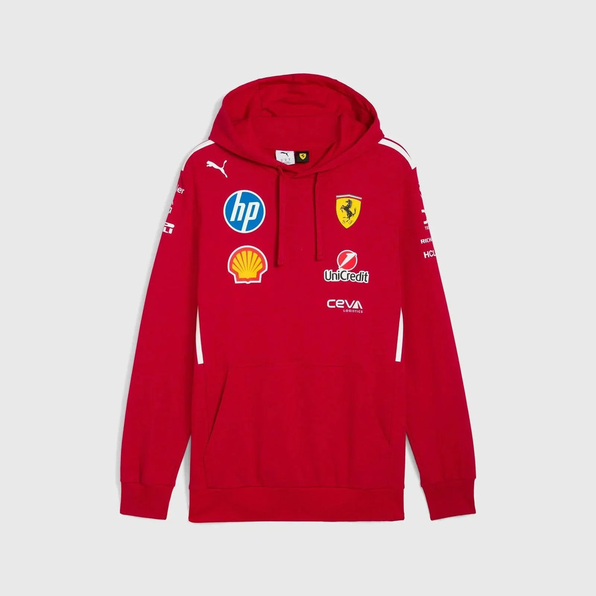 Felpa con cappuccio Scuderia Ferrari F1 PUMA 2025 Team