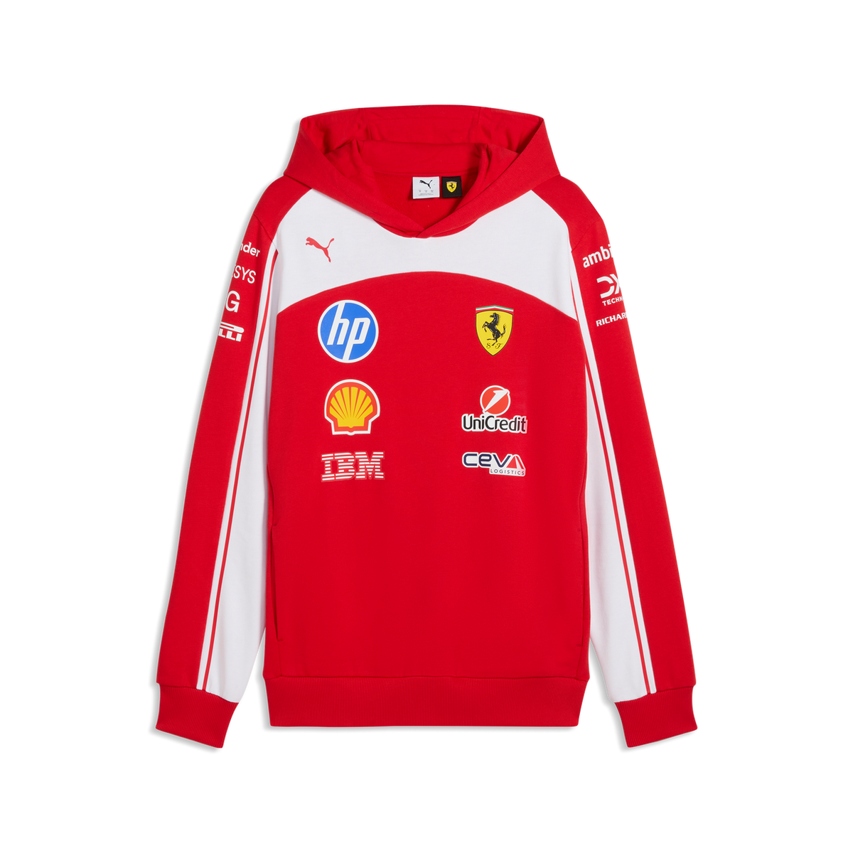 Felpa con cappuccio Scuderia Ferrari F1 Team 2026