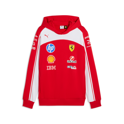 Felpa con cappuccio Scuderia Ferrari F1 Team 2026