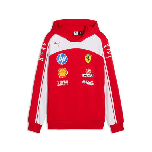 Felpa con cappuccio Scuderia Ferrari F1 Team 2026