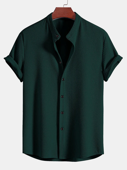 Camicia testurizzata PORTO CERVO