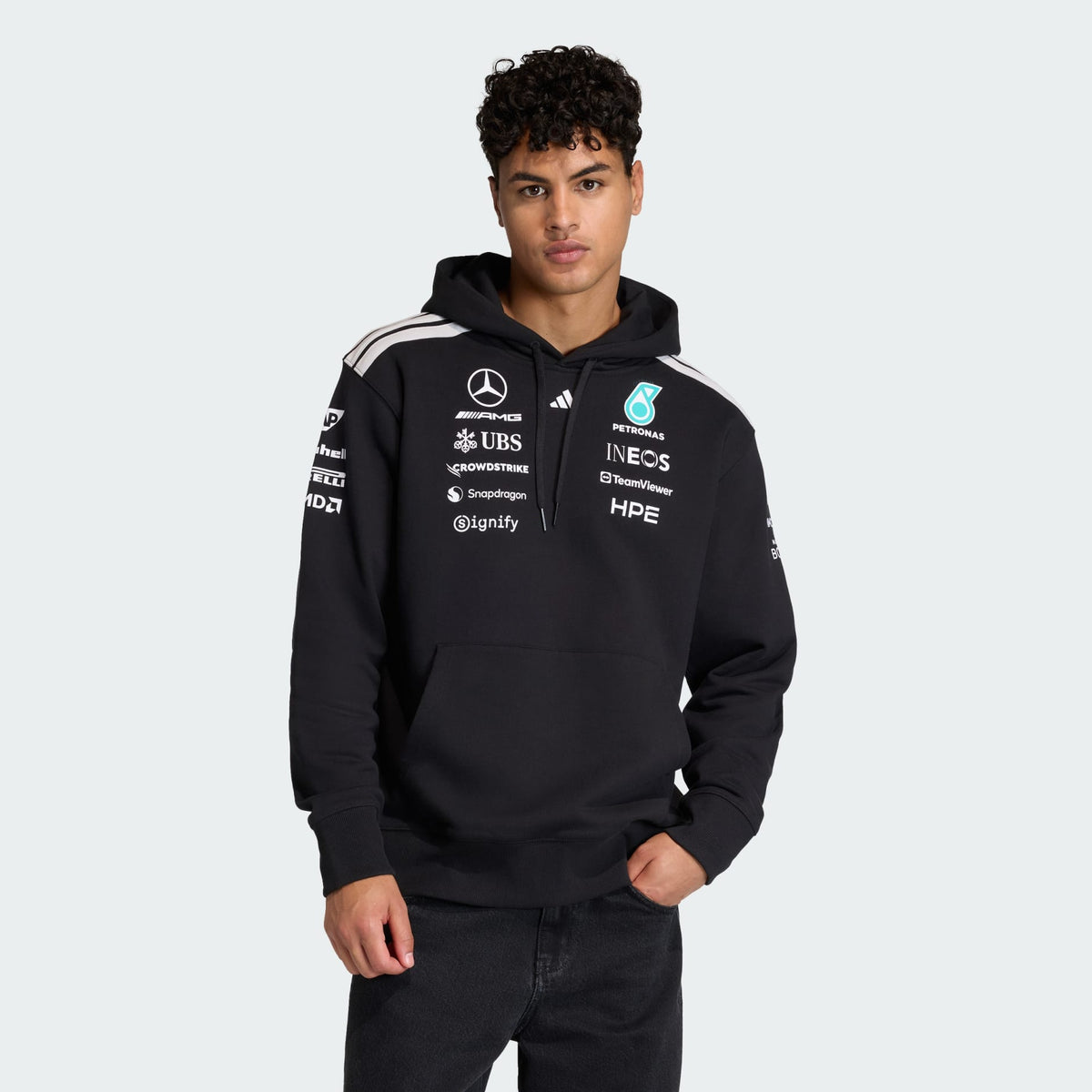 Felpa con cappuccio Team Driver 2026 Mercedes-AMG Petronas Formula 1 Team