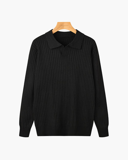 Polo SUWON con scollo a V