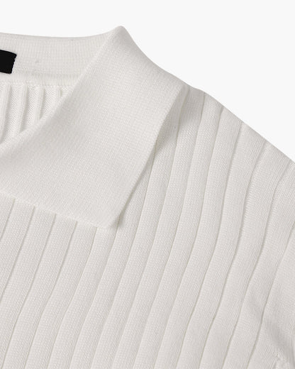 Polo SUWON con scollo a V